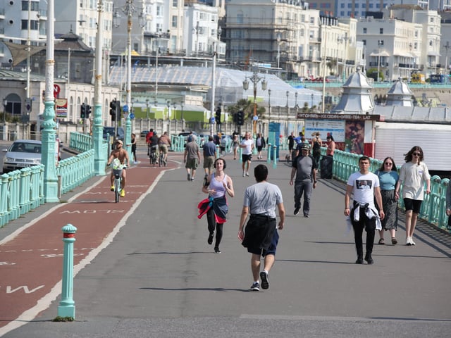 Brighton and Hove beach