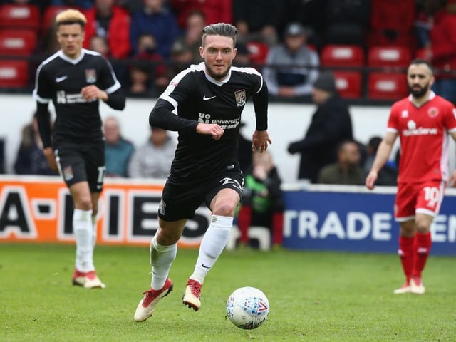 Cobblers didn't always play to Grimes' strengths during his one season at the club but he clearly possessed a lot of quality, as he's currently demonstrating at Swansea, named POTY last season and now captain of the club.
