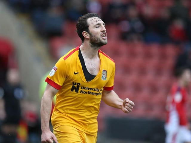 A no-brainer. He could play in several positions in this team but he was at his best for the Cobblers when arriving late in the box, scoring 12 goals in both 2015/16 and the following year - despite injury problems.