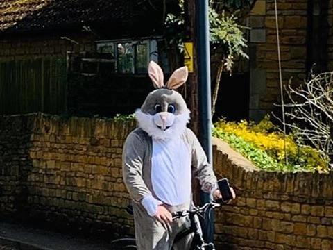 Chris is now planning more costumes to bring some happiness to the neighbourhood.