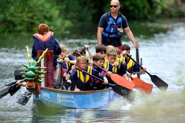 Chichester Dragon Boat Race. Picture: Steve Robards SR1915166