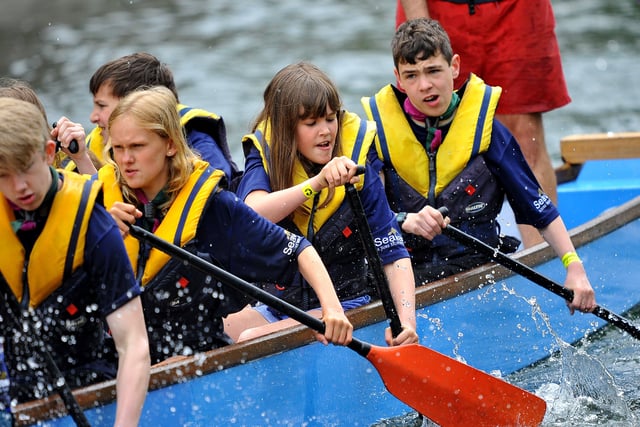 Chichester Dragon Boat Race. Picture: Steve Robards SR1915179
