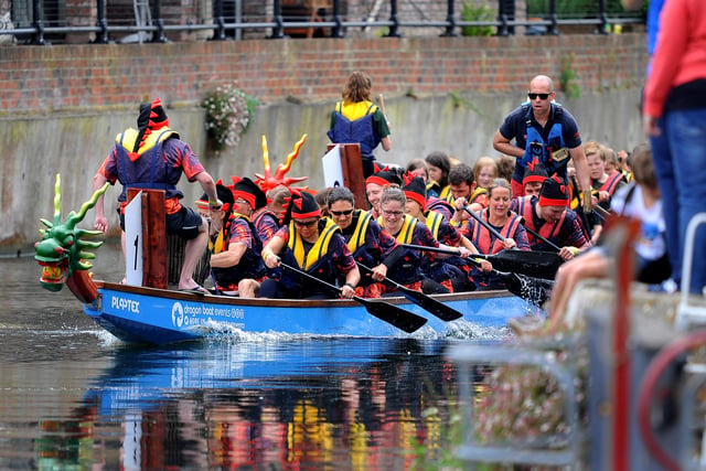Chichester Dragon Boat Race. Picture: Steve Robards SR1915136