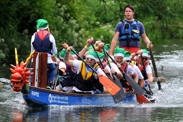 Chichester Dragon Boat Race. Picture: Steve Robards SR1915231