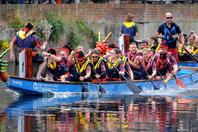 Chichester Dragon Boat Race. Picture: Steve Robards SR1915140