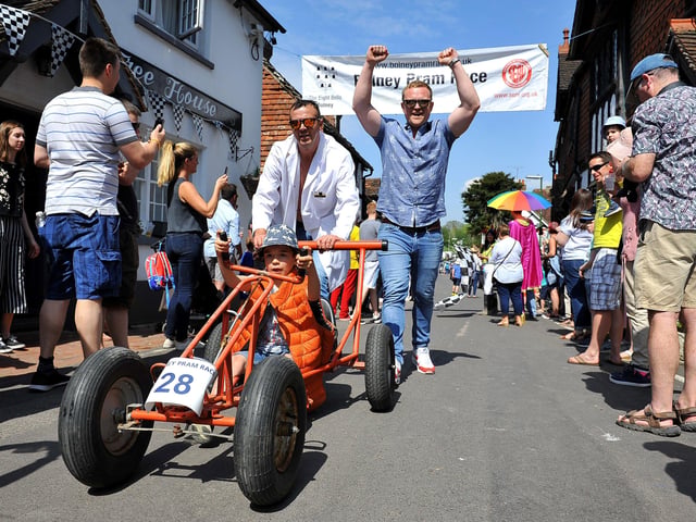 Bolney Pram Race 2019. Picture: Steve Robards SR1910462