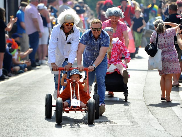 Bolney Pram Race 2019. Picture: Steve Robards SR1910419