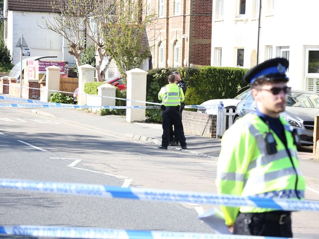 The scene of the incident