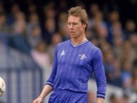 A hard defender who joined Albion from Chelsea. Previously played under Alex Ferguson during Aberdeen's most successful period. Sent-off in a match against Wimbledon for punching Dave Beasant and headbutting Carlton Fairweather.