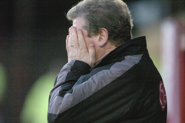 Fulham manager Roy Hodgson couldn't believe what he was watching as the Poppies twice fought back to level at 2-2 with his team