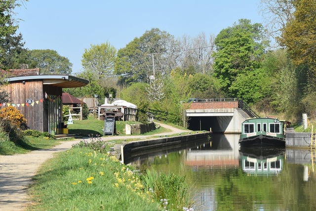 The Canal Centre in Loxwood on a lovely day last year as boat trip gets underway. Picture: Dave Verrall