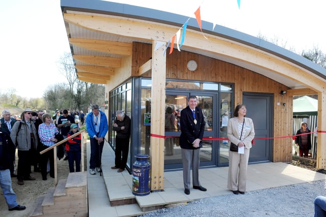 The opening of the new Canal Centre in April 2012. Picture: Kate Shemilt C120467-3