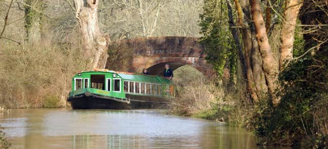 The Wey & Arun Canal at Loxwood. Picture: Louise Adams C130277-9