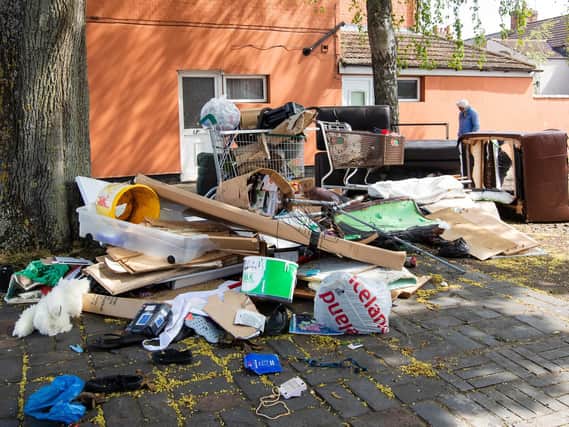 Residents believe fly-tipping is still a problem during the lockdown. Photo: Leila Coker