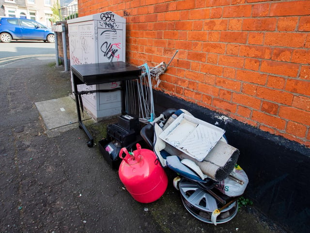 More dumped items in Baker Street, Semilong. Photo: Leila Coker