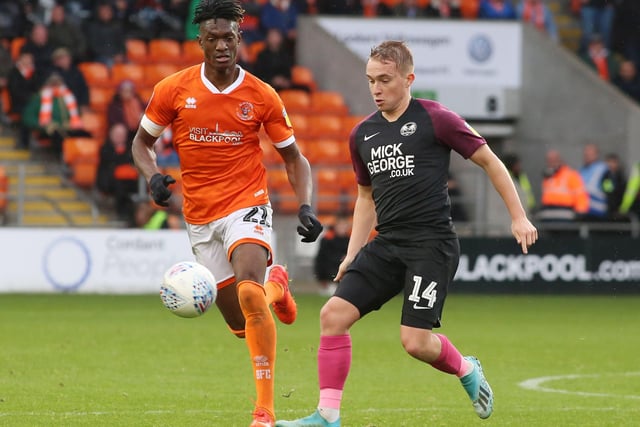 Blackpool: ARMAND GNANDUILLET is enjoying an 18-goal season by the seaside, the best of his career. He's big and strong and an ideal Plan B for Posh if their cultured, pacy style isn't working.