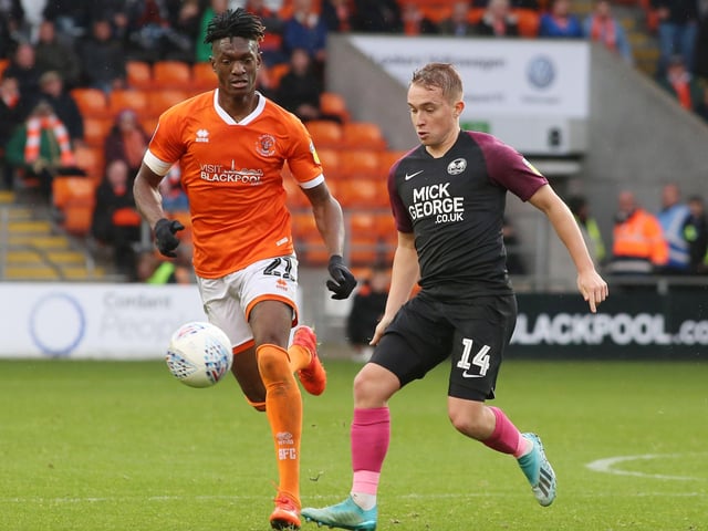 Blackpool: ARMAND GNANDUILLET is enjoying an 18-goal season by the seaside, the best of his career. He's big and strong and an ideal Plan B for Posh if their cultured, pacy style isn't working.