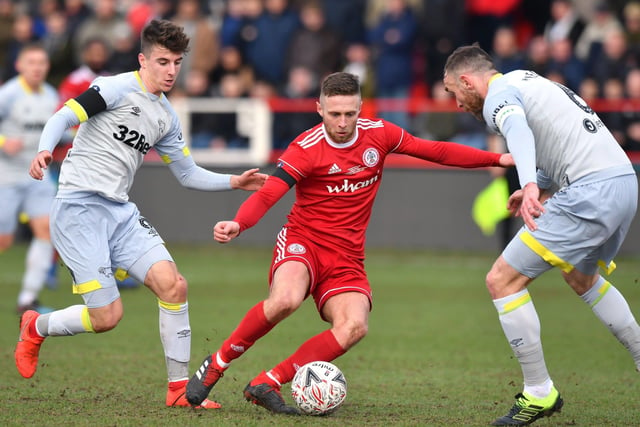 Accrington Stanley: JORDAN CLARK (red) is one of the best players in League One according to Posh boss Darren Ferguson and who are we to argue? He's a wide player comfortable on either flank and scores valuable goals.