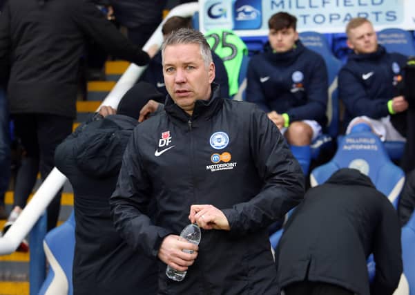 Posh manager Darren Ferguson