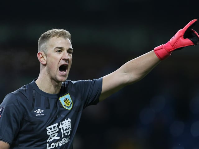 Burnley goalkeeper Joe Hart is a target for Derby and Besiktas. (Sun)