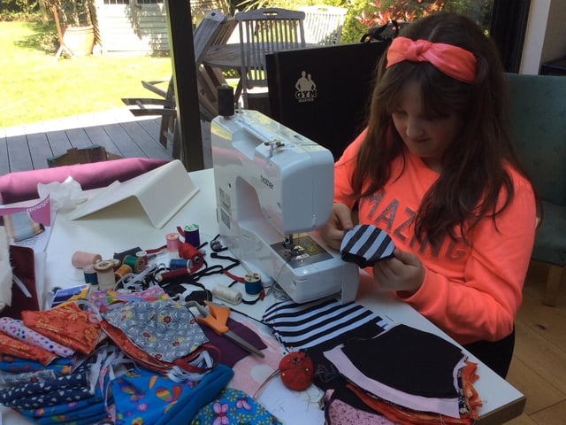Since lockdown was introduced, 12-year-old Ella Watkins from Bosham has made dozens of face masks and raised almost £400 for Stonepillow. https://www.chichester.co.uk/health/bosham-12-year-old-makes-and-sells-face-masks-aid-homelessness-charity-stonepillow-2544681