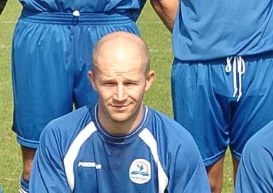 Left wing-back: SIMON ACTON: “Good enough to play up front, but I’ve gone for ‘Acco’ as a marauding left-sided wing back. He is probably the most unselfish player I’ve played with & would always pick a pass if that was the better option. Lightning quick, great stamina, a wand of a left foot & a great finisher.”