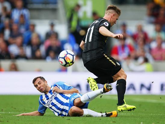 Remember him? The Austrian did well defensively and was very calm on the ball. He also got forward a few times in both halves to try and get Brighton on the front foot. Now plays for Fortuna Dsseldorf.