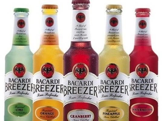 Forget your jager bombs and vodka Red Bulls - fruity, sticky and sickly alcopops were on the menu in 2002