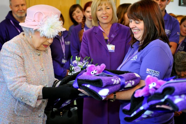 The Queen's visit to Canine Partners