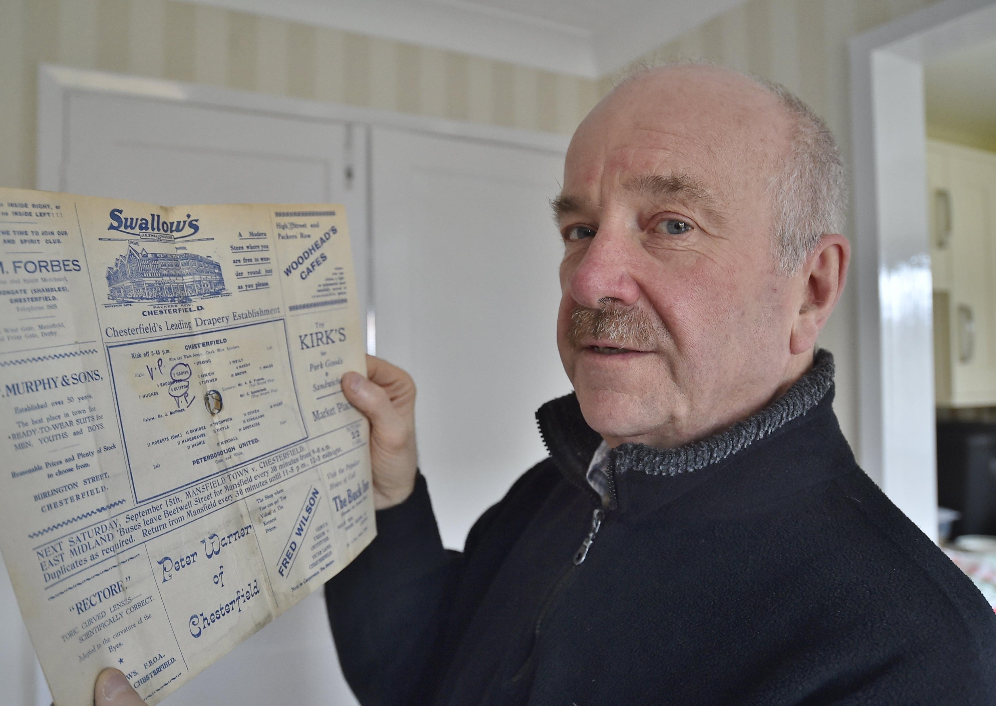 Posh statistician Mick Robinson.
