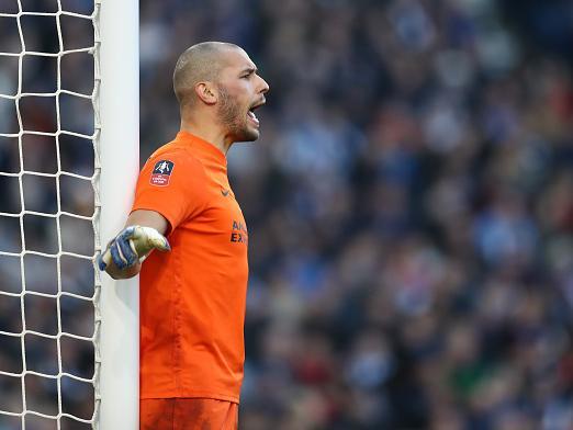 The Finland international goalkeeper was an unused sub on the day. Now playing for Bristol City in the Championship