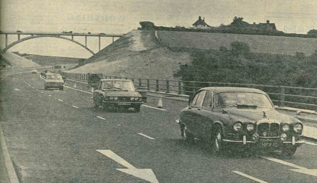 A27 Shoreham, a picture from front page of Shoreham Herald, May 23, 1970