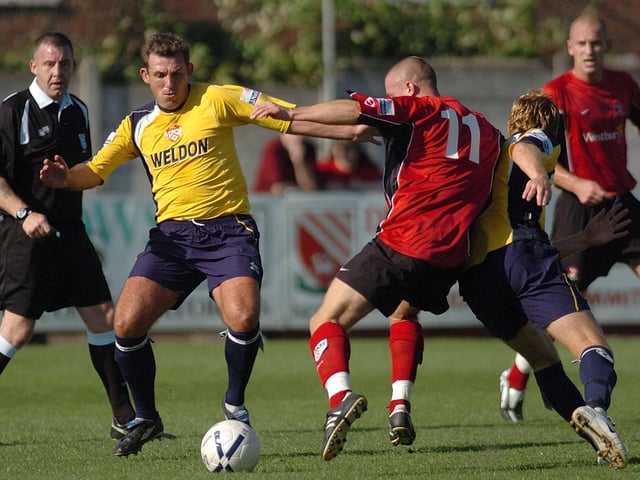 DARREN CASKEY: apps 4. This former Spurs midfielder didn't start off with a clean slate with Posh fans when he turned up at London Road in the 2004-05 season as he'd been involved in an incident that led to a red card for Posh legend David Farrell when playing for Notts County. Farrell booted the ball at him after he'd conceded a free kick. Caskey was a class act at his best, but way past that best during his brief spell at Posh.