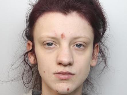 Heidi James joined fellow thief Billy Appleyard to steal from a car in Kettering. She was jailed for six weeks.
