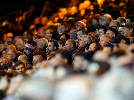 Luton Town fans at Kenilworth Road.