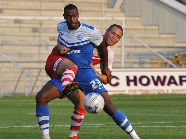 TYRONE BARNETT. Posh caused quite a stir when making this powerfully built centre-forward the first million pound signing in the club’s history in 2012. The fee to a Crawley side then managed by Steve Evans was a whopping £1.1 million and the story says Posh boss Darren Ferguson watched Barnett for a half of football and decided he’d seen enough to believe the striker could wreak havoc in the Championship. Barnett scored a late equaliser on his debut at Doncaster and did okay in the early days, but it wasn’t long before he turned from a beast to a baby. He looked so lethargic, lackadaisical and apathetic the fans turned on him and a departure became inevitable. Each of his goals cost of almost £92k! After loan spells at Ipswich Bristol City and Oxford he left on a free to Shrewsbury. He’s now with National League side Eastleigh.