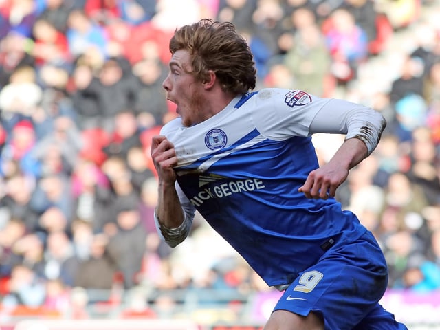 LUKE JAMES. It took a month of hard negotiation to prise this young attacker away from Hartlepool in 2014, before an apparent £600k transfer fee was agreed. It was a staggering sum, but after a debut goal hopes were high that Posh had found another lower league gem. Sadly James, despite some committed, hard-working displays, didn’t score again for six months and rumours were rife ‘I was there when Luke James scored’ T shirts were soon available for sale. James never scored again for Posh, but it took them two further seasons before they unloaded him for good to Forest Green following loan spells at Bradford City, Hartlepool and Bristol Rovers. He scored one goal for Forest Green before moving into the National League with Barrow and now he’s back at Hartlepool.