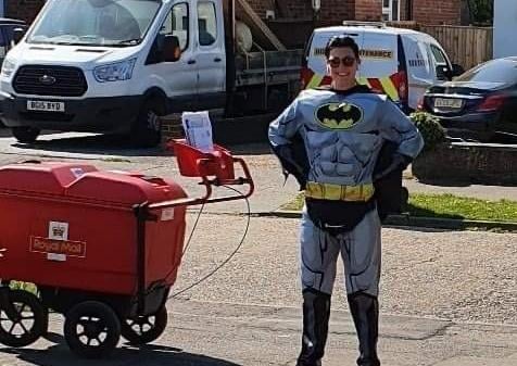 Posties donned fancy dress in memory of their colleague