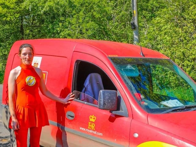 Posties donned fancy dress in memory of their colleague