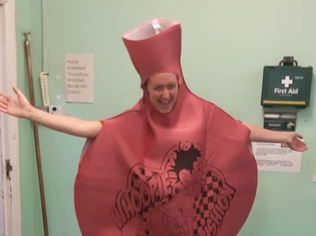Posties donned fancy dress in memory of their colleague
