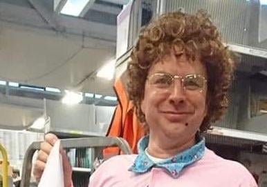 Posties donned fancy dress in memory of their colleague