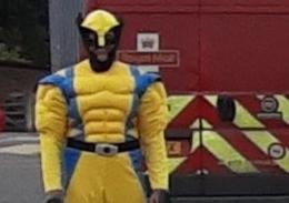 Posties donned fancy dress in memory of their colleague