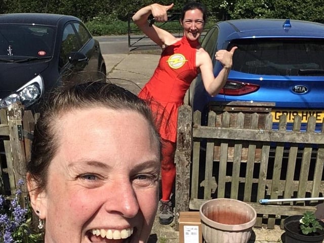 Posties donned fancy dress in memory of their colleague