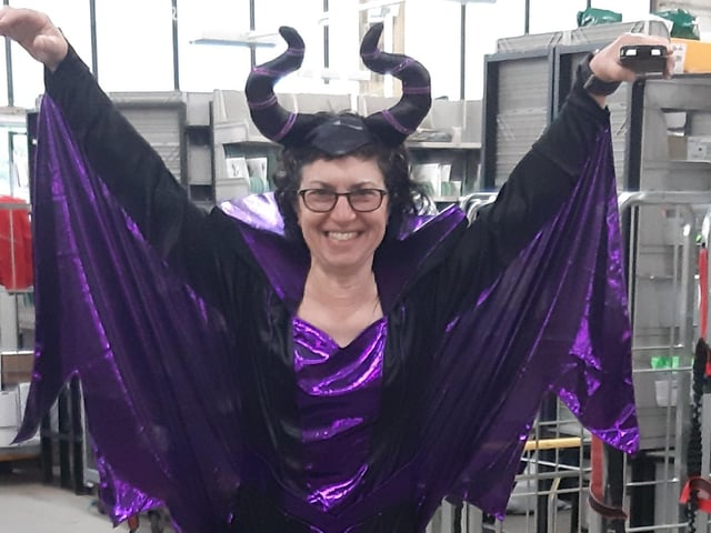 Posties donned fancy dress in memory of their colleague