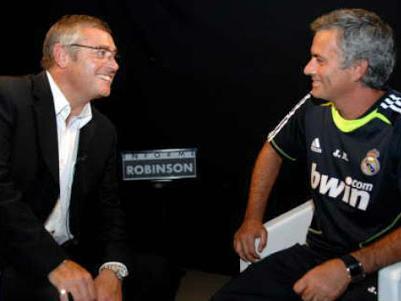 Michael Robinson meets Jose Mourinho for an interview