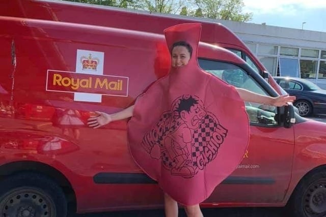 Posties donned fancy dress in memory of their colleague