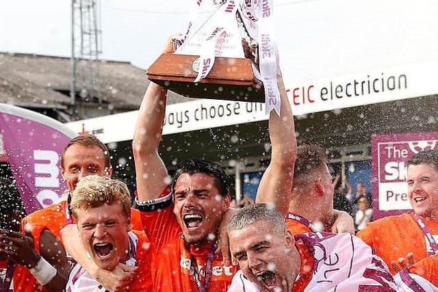 Dependable right back captained the Hatters to the Conference title missing just three games all season. Headed back to former club Stevenage that summer though and is now with Billericay Town in National League South.