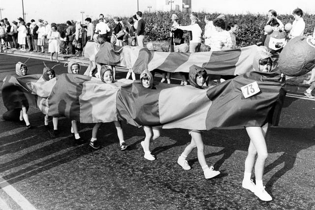 A book group took part in the carnival in 1984