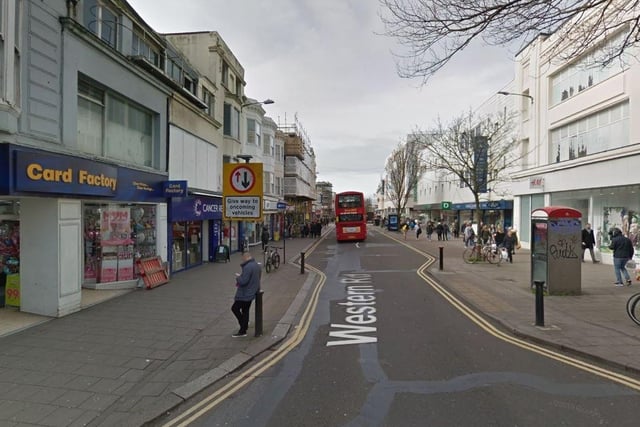 4. The B2066 in Brighton and Hove - 301 accidents