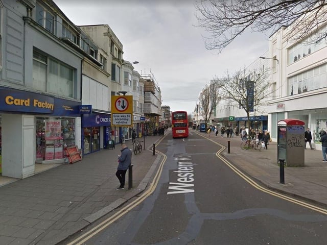 4. The B2066 in Brighton and Hove - 301 accidents